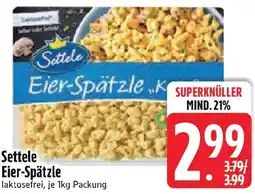 Edeka Settele Eier-Spätzle Angebot