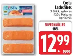 Edeka Costa Lachsfilets Angebot