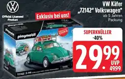 Edeka Playmobil VW Käfer „72142" Volkswagen Angebot