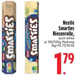 Edeka Nestlé Smarties Riesenrolle Angebot