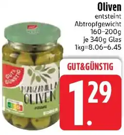 Edeka Gut & Günstig Oliven Angebot