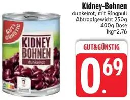 Edeka Gut & Günstig Kidney-Bohnen Angebot