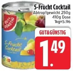 Edeka Gut & Günstig 5-Frucht Cocktail Angebot