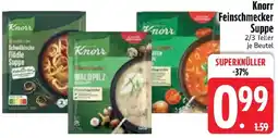 Edeka Knorr Feinschmecker Suppe Angebot