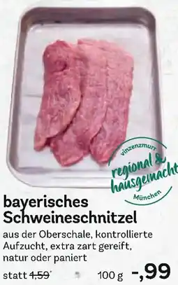 Edeka bayerisches Schweineschnitzel Angebot