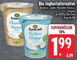 Edeka Alnatura Bio-Joghurtalternative Angebot