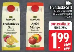 Edeka Alnatura Bio Frühstücks-Saft Angebot