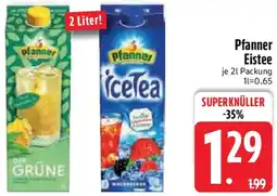 Edeka Pfanner Eistee Angebot