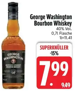 Edeka George Washington Bourbon Whiskey Angebot