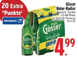 Edeka Gösser Natur-Radler Angebot