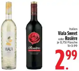 Edeka Viala Sweet oder Rosière Angebot
