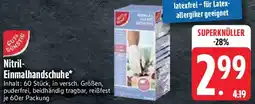 Edeka Gut & Günstig Nitril Einmalhandschuhe Angebot