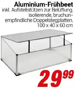 CENTERSHOP Aluminium-Frühbeet Angebot
