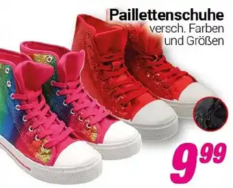 CENTERSHOP Paillettenschuhe Angebot