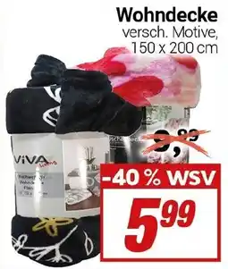 CENTERSHOP VIVA Wohndecke Angebot