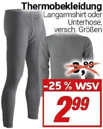 CENTERSHOP Thermobekleidung Angebot