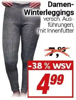 CENTERSHOP Damen Winterleggings Angebot