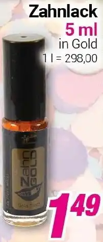 CENTERSHOP Zahnlack Angebot