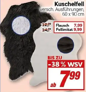 CENTERSHOP Kuschelfell Angebot