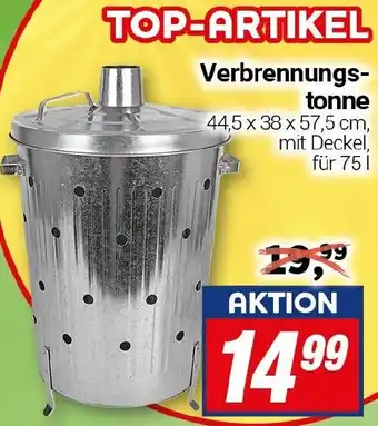 CENTERSHOP Verbrennungstonne Angebot