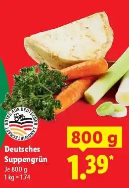Lidl Deutsches Suppengrün Angebot