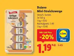 Lidl Dulano Mini-Streichzwerge Angebot