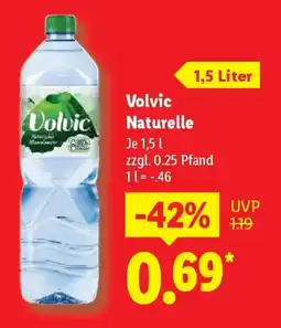 Lidl Volvic Naturelle Angebot