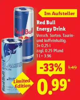 Lidl ReBull Energy Drink Angebot