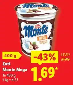Lidl Zott Monte Mega Angebot