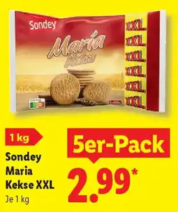 Lidl Sondey Maria Kekse XXL 5er-Pack Angebot