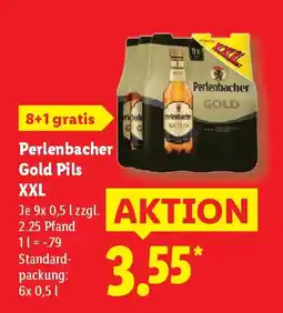 Lidl Perlenbacher Gold Pils XXL Angebot