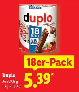 Lidl Duplo 18er-Pack Angebot