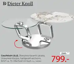 Zurbrüggen Dieter Knoll Couchtisch LILLE Angebot
