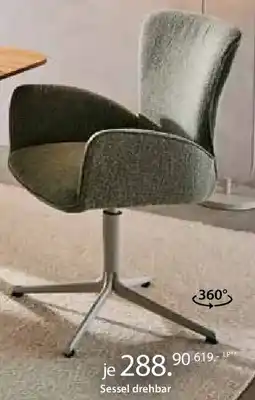 Zurbrüggen VALDERA Sessel drehbar Angebot