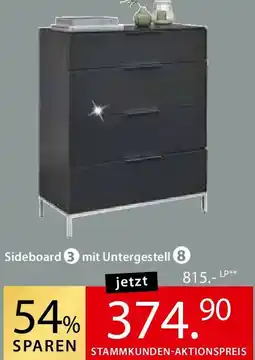 Zurbrüggen Sideboard mit Untergestell Angebot