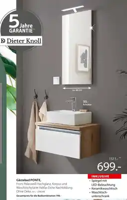 Zurbrüggen Dieter Knoll Gästebad PONTE Angebot