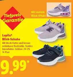 Lidl Lupilu Blink-Schuhe Angebot