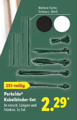 Lidl Parkside Kabelbinder-Set Angebot