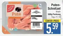 E-Center GUT & GUNSTIG Puten- Schnitzel Angebot