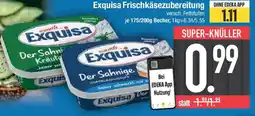E-Center Exquisa Frischkäsezubereitung Angebot