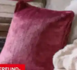 XXXLutz Dieter Knoll Kissenhülle Felloptik Ponpon Angebot