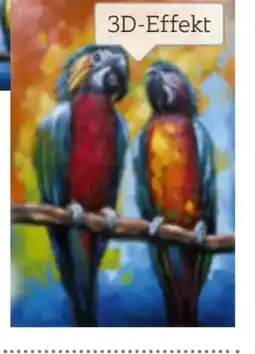 XXXLutz Monée Metallbild Papagei Angebot