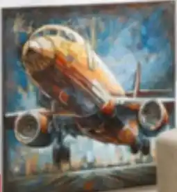 XXXLutz Monée Metallbild Flugzeug Angebot