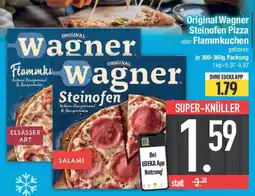E-Center Original Wagner Steinofen Pizza oder Flammkuchen Angebot