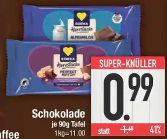 E-Center EDEKA Herzstücke Schokolade Angebot