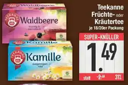 E-Center Teekanne Früchte- oder Kräutertee Angebot