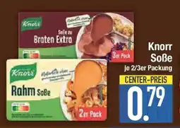 E-Center Knorr Soße Angebot