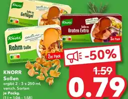 Kaufland KNORR Soßen Angebot