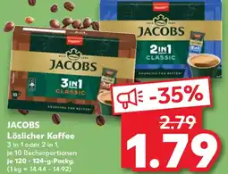 Kaufland JACOBS Löslicher Kaffee Angebot