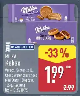 Aldi Nord MILKA Kekse Angebot